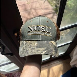 Camo NCSU hat